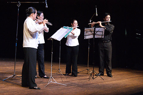Missao Mochizuki, Nozomi Yuba, Mitsue Yuba e Rafael Hirochi Fuchigami